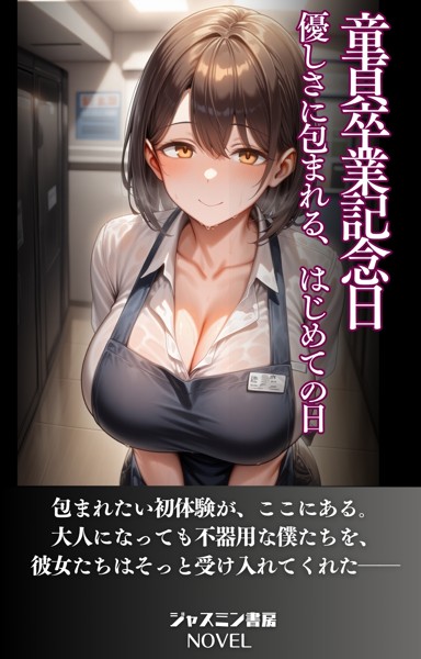 ジャスミン書房編集部❤AI生成-童貞卒業記念日 優しさに包まれる初めての日/