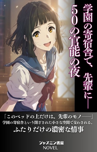 ジャスミン書房編集部❤AI生成-学園の寄宿舎で、先輩に─50の官能の夜/
