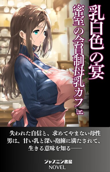 ジャスミン書房編集部❤AI生成-乳白色の宴 密室の会員制母乳カフェ/