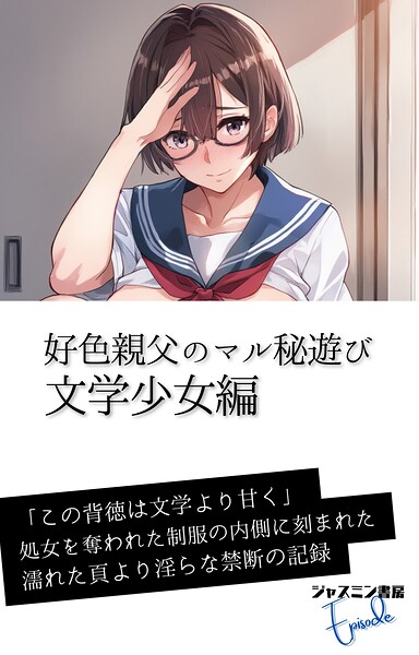 ジャスミン書房編集部❤AI生成-好色親父のマル秘遊び 文学少女編/