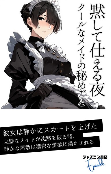ジャスミン書房編集部❤AI生成-黙して仕える夜 クールなメイドの秘めごと/