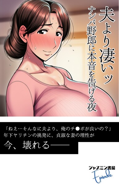 ジャスミン書房編集部❤AI生成-夫より凄いッ ナンパ野郎に本音を告げる夜/