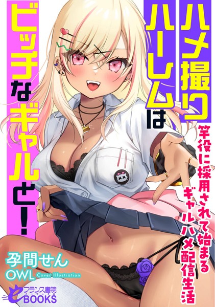 孕間せん❤人妻・主婦-ハメ撮りハーレムはビッチなギャルと！ 竿役に採用されて始まるギャルハメ配信生活/