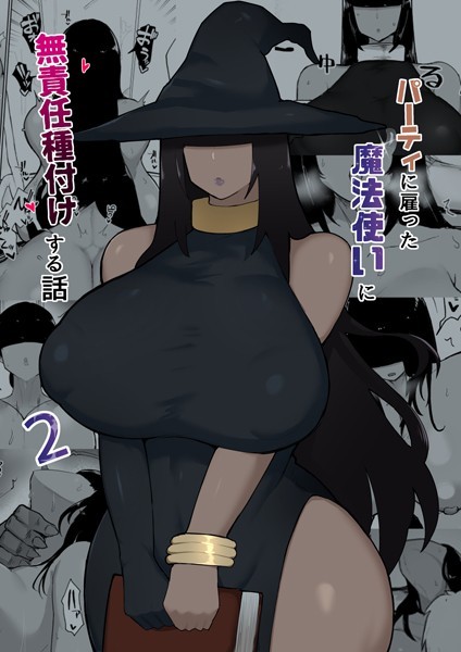 不嬢女子❤単話-パーティに雇った魔法使いに無責任種付けする話 2/